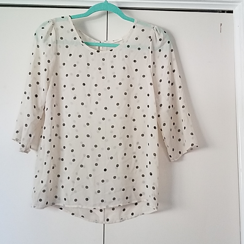 Sheer Everly top